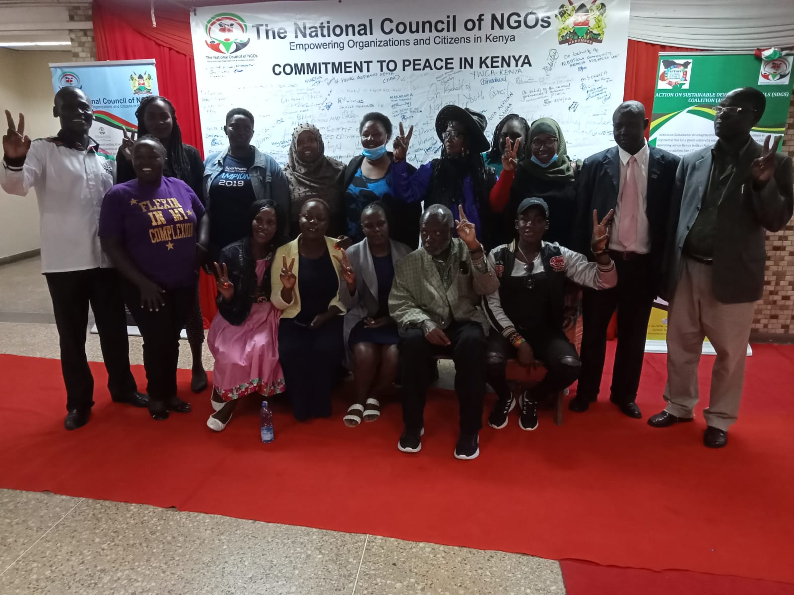 NGO COUNCIL HOSTS A MEETING WITH ONE NATION UNDER GOD-KENYA AND WOMEN SERVICE FOR PEACE GRASSROOT REPRESENTATIVES FROM NAIROBI CITY COUNTY