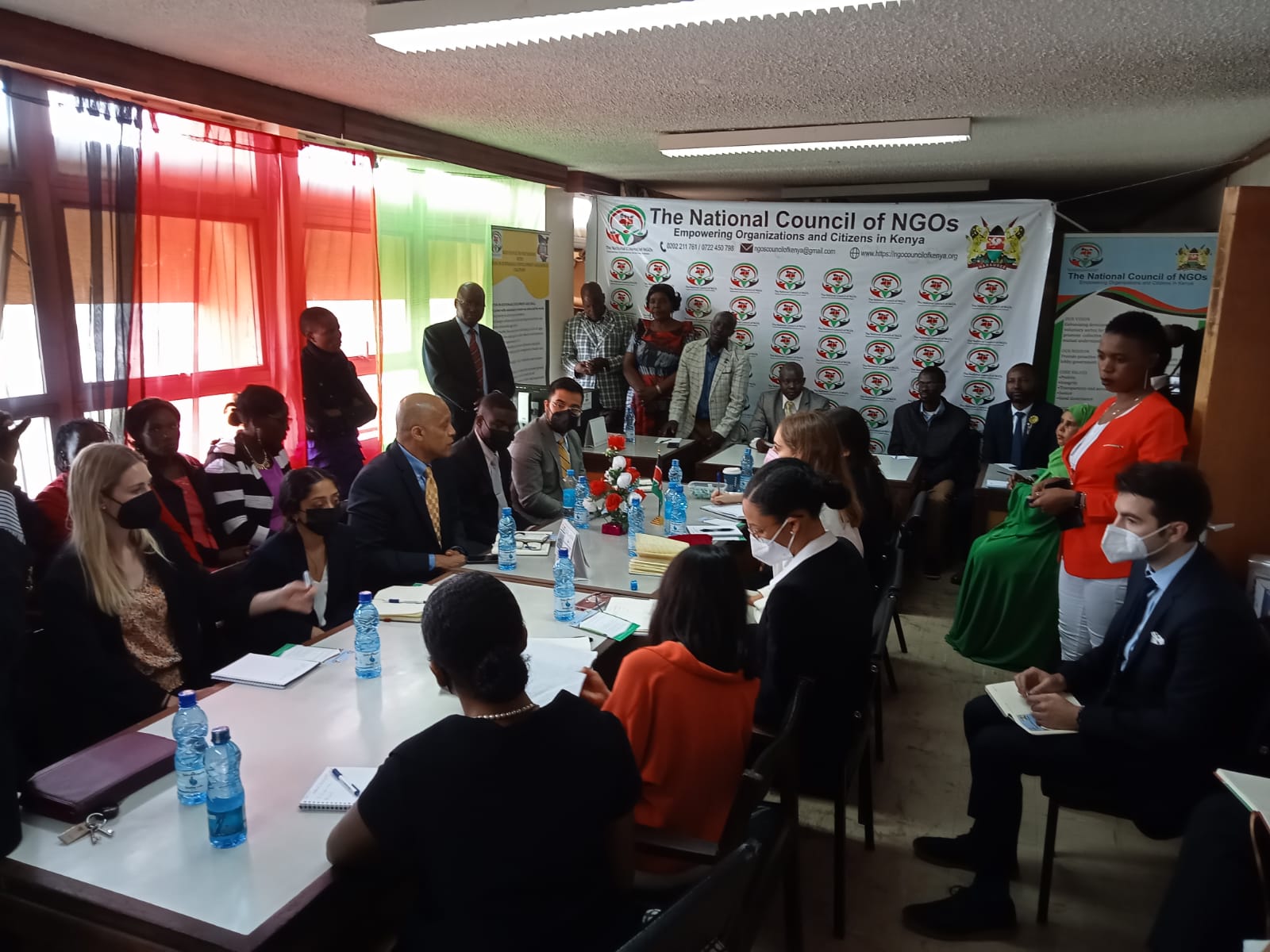 THE NGO COUNCIL OF KENYA HOSTS STAFF AND STUDENTS FROM GEORGETOWN UNIVERSITY, WASHINGTON DC