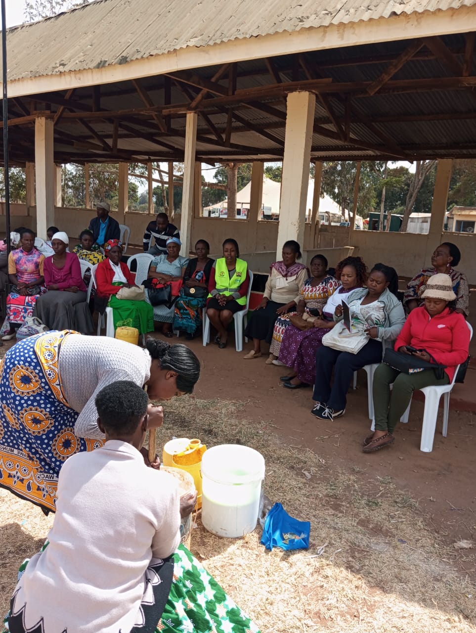 MACHAKOS INUA MAMA INITIATIVE  ..report by Kirombo Denise.